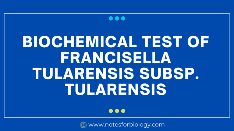 Francisella tularensis subsp. tularensis