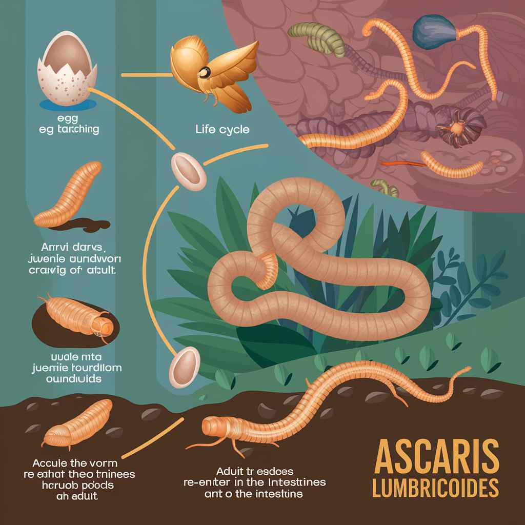 Ascaris lumbricoides- Life cycle