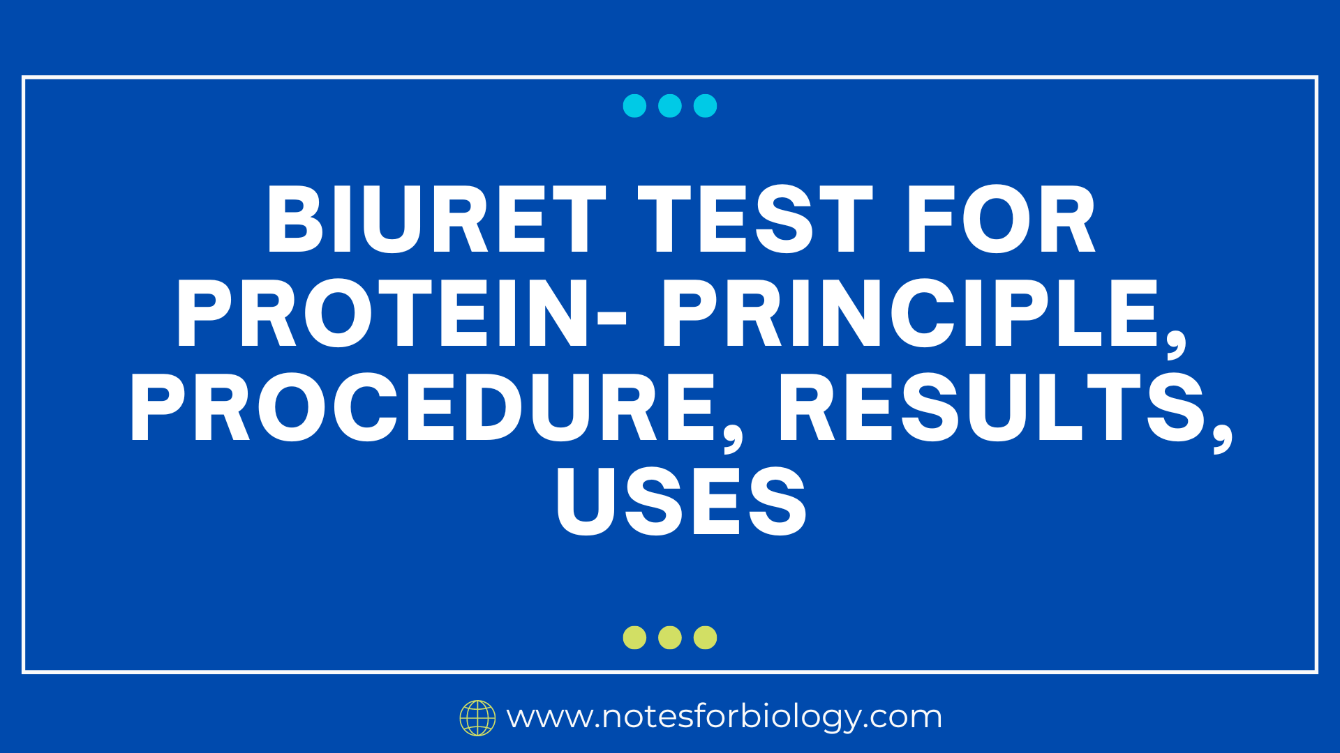 Biuret Test For Protein- Principle, Procedure, Results,