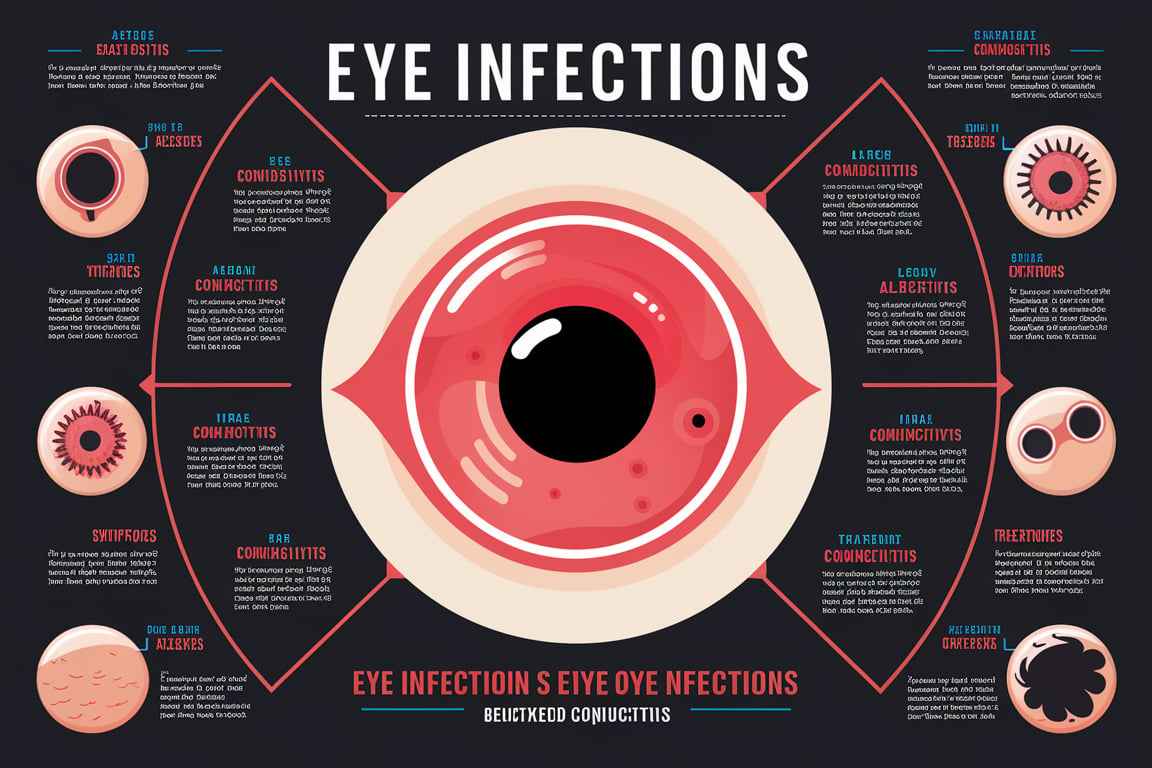 Eye infection: types, causative agents, clinical symptoms