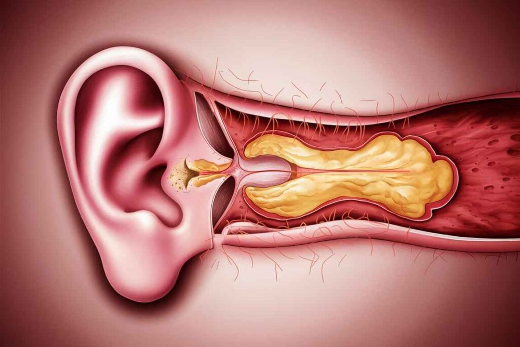 Otitis media (middle ear infection)