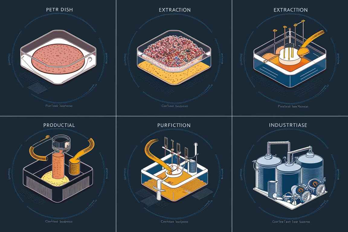 Microbial Chitinase: production process and applications