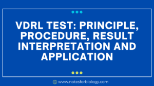 VDRL test: Principle, Procedure, Result interpretation...