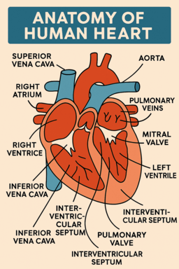 anatomy of human heart