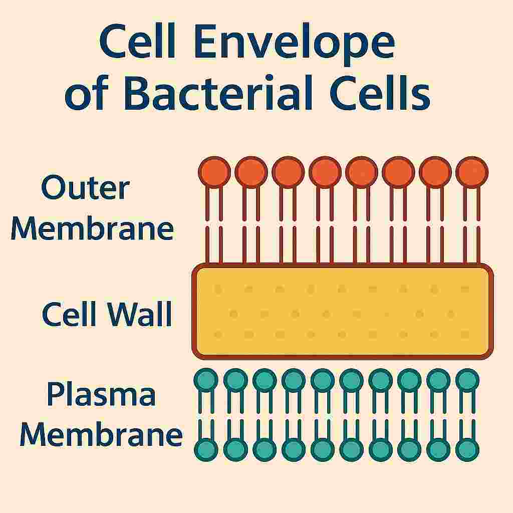 Cell Envelope of Bacterial Cells